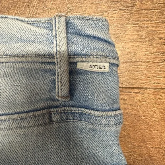 MOTHER The Hustler Ankle Cotton/Modal Blend Denim Jeans Size 30 - Picture 7 of 7